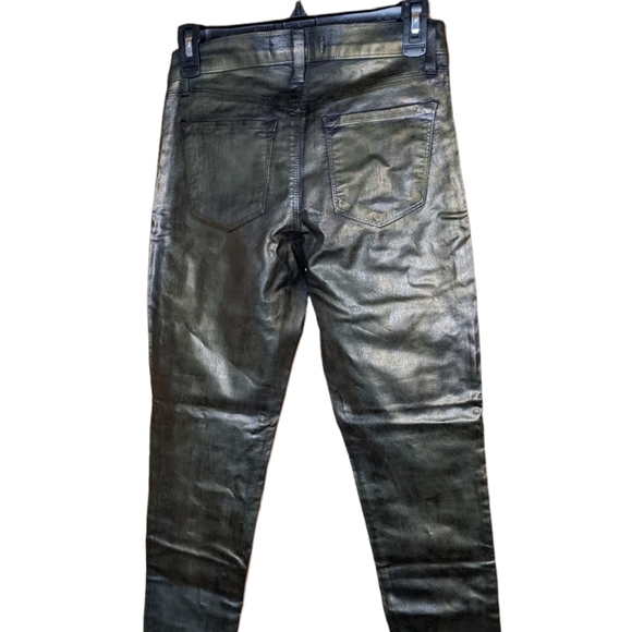 J Brand super skinny green coated jeans - Picture 9 of 15